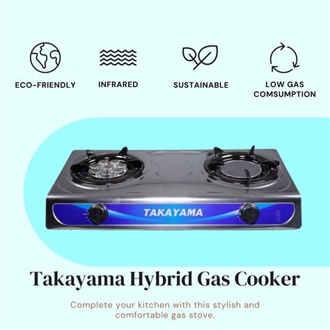 takayama hybrid gas cooker